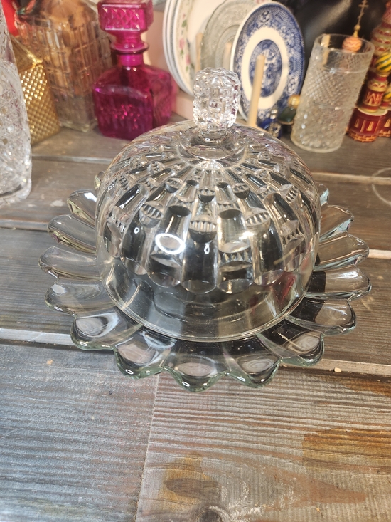 Other - Clear Glass Dome W/ Platter, Entertainment, Catering, Party, Home Decor,